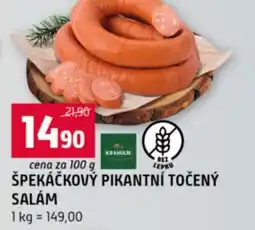 Terno Špekáčkový pikantní točený salam nabídka