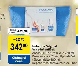 Tesco Indulona original vánoční balíček nabídka