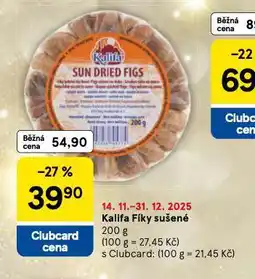 Tesco Fíky sušené nabídka