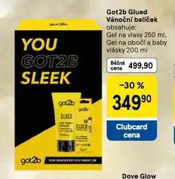 Tesco Got2b glued vánoční balíček nabídka