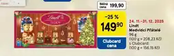 Tesco Lindt medvídci přátelé nabídka