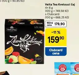 Tesco Velta tea kvetoucí čaj nabídka