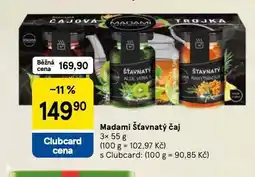 Tesco Madami šťavnaý čaj nabídka