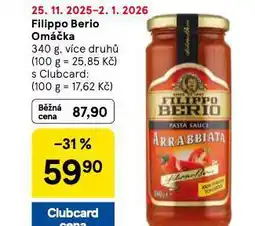 Tesco Fillipo berio olivový olej extra panenský nabídka