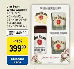 Tesco Jim beam white whiskey nabídka