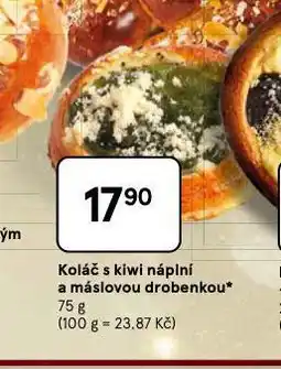 Tesco Koláč s kiwi náplní a máslovou drobenkou nabídka