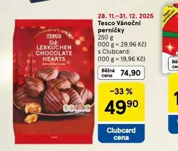 Tesco Tesco vánoční perníčky nabídka