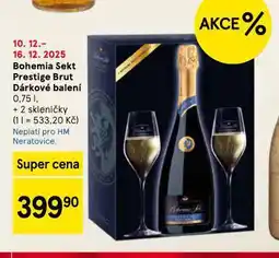 Tesco Bohemia sekt prestige brut dárkové balení nabídka