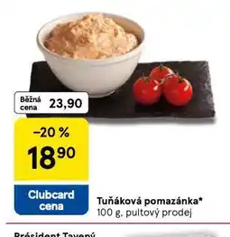 Tesco Tuňáková pomazánka nabídka