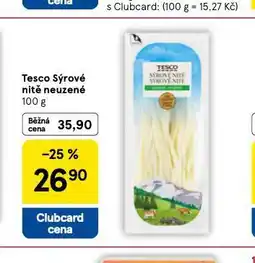 Tesco Sýrové nitě neuzené nabídka