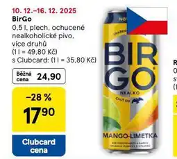 Tesco Birgo nabídka