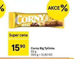 Tesco Corny big tyčinka nabídka