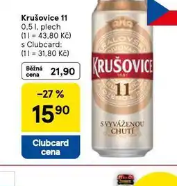 Tesco Krušovice 11 nabídka