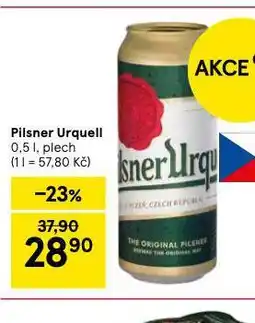 Tesco Pivo pilsner urquell nabídka