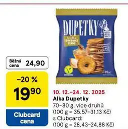 Tesco Alka dupetky nabídka