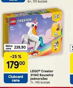 Tesco Stavebnice lego creator nabídka