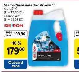 Tesco Sheron zimní směs do ostřikovačů nabídka
