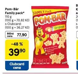 Tesco Pom bär family pack nabídka