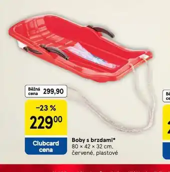Tesco Boby s brzdami nabídka