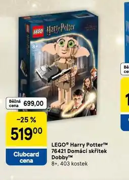 Tesco Stavebnice lego harry potter nabídka