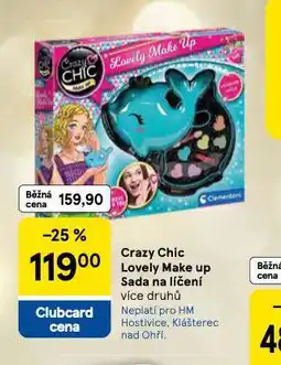 Tesco Crazy chic lovely make up sada na líčení nabídka