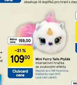 Tesco Mini furry talis plyšák nabídka