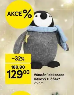 Tesco Vánoční dekorace látkový tuňák nabídka