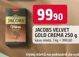 Trefa JACOBS VELVET GOLD CREMA 250 g káva mletá nabídka