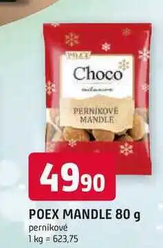Trefa POEX MANDLE 80 g perníkové nabídka
