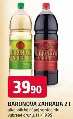 Trefa BARONOVA ZAHRADA 2l nabídka