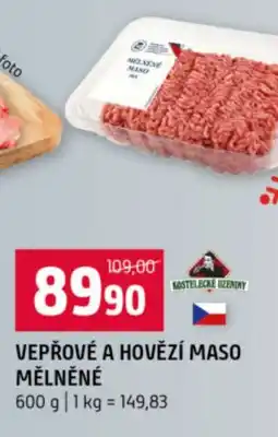 Terno Vepřové a hovězí maso mělněné nabídka