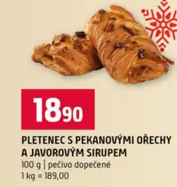 Terno Pletenec s pekanovými ořechy a javorovým sirupem nabídka