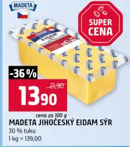 Terno Madeta jihočeský eidam sýr nabídka