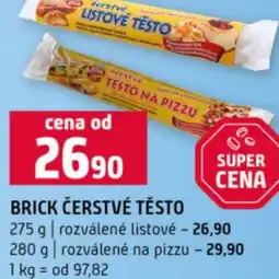 Terno Brick čerstvé těsto nabídka