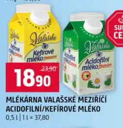 Terno Mlékárna valašské meziříčí acidofilní/kefírové mléko nabídka