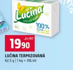 Terno Lučina termizovaná nabídka