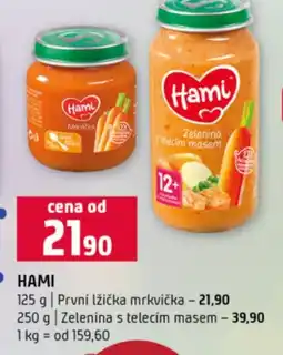Terno HAMI První lžička mrkvička nabídka