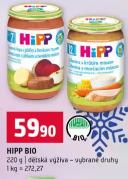 Terno HIPP BIO dětská výživa nabídka