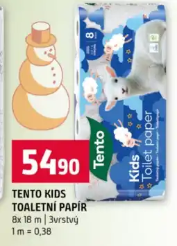 Terno Tento kids toaletní papír nabídka