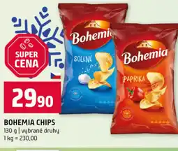 Terno Bohemia chips nabídka