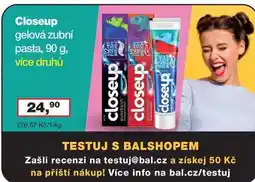 Ráj drogerie Closeup 90 g nabídka