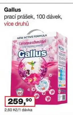 Ráj drogerie Gallus 100 dávek nabídka