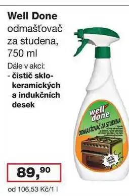 Ráj drogerie Well Done 750 ml nabídka