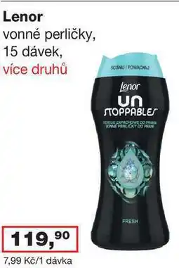Ráj drogerie Lenor 15 dávek nabídka