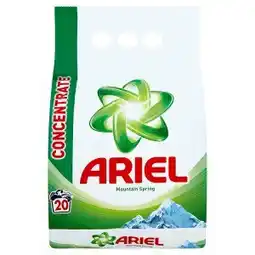 Ráj drogerie Ariel prací prášek 20 dávek, vybrané druhy 1.5kg nabídka