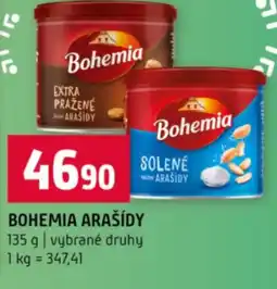 Terno Bohemia arašídy nabídka