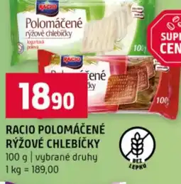 Terno Racio polomáčené rýžové chlebíčky nabídka