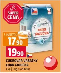 Terno Cukrovar vrbátky cukr moučka nabídka