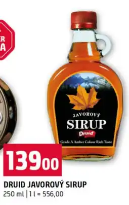 Terno Druid javorový sirup nabídka