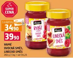 Terno Hamé ovocná směs, linecká směs nabídka